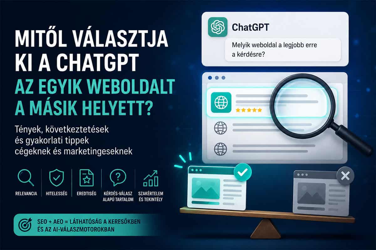 Hogyan érheted el, hogy a ChatGPT a te oldaladat ajánlja?