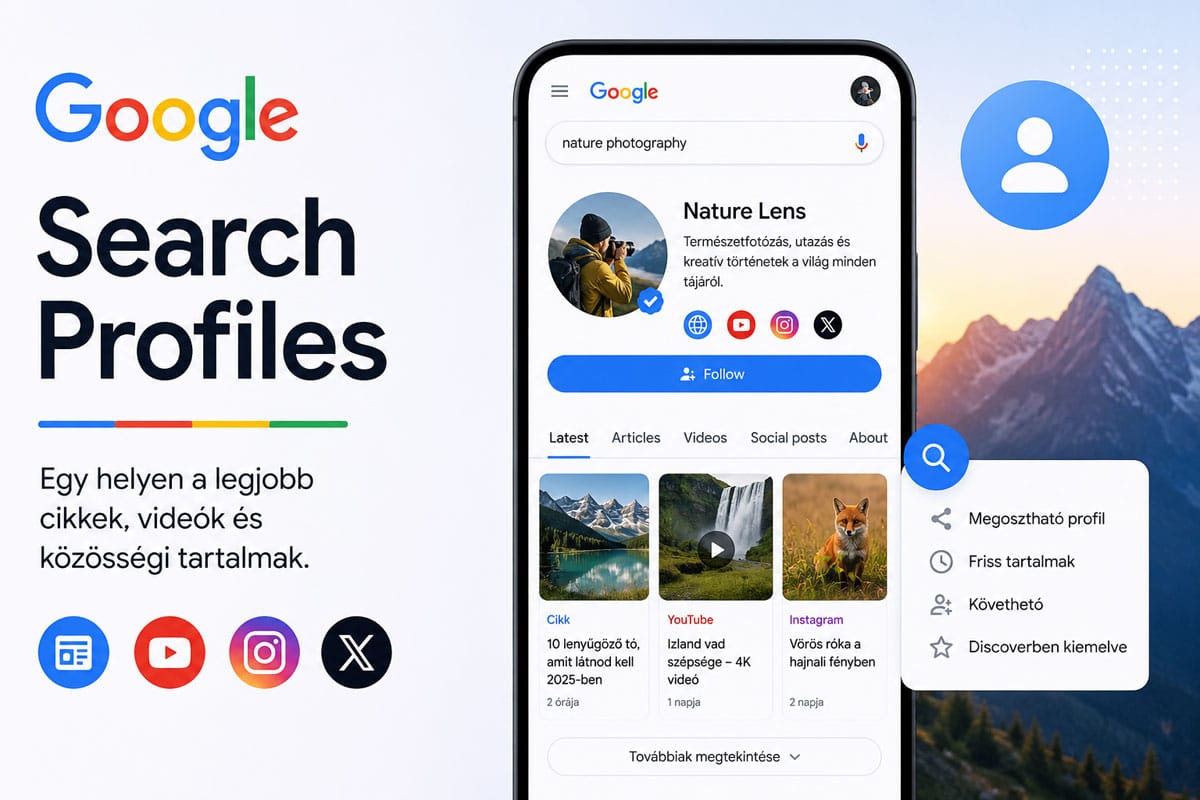 Így működik a Google Search Profiles